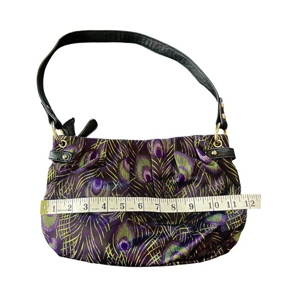 Apt 9 Purple Peacock Hobo Shoulder Bag - Picture 6 of 8